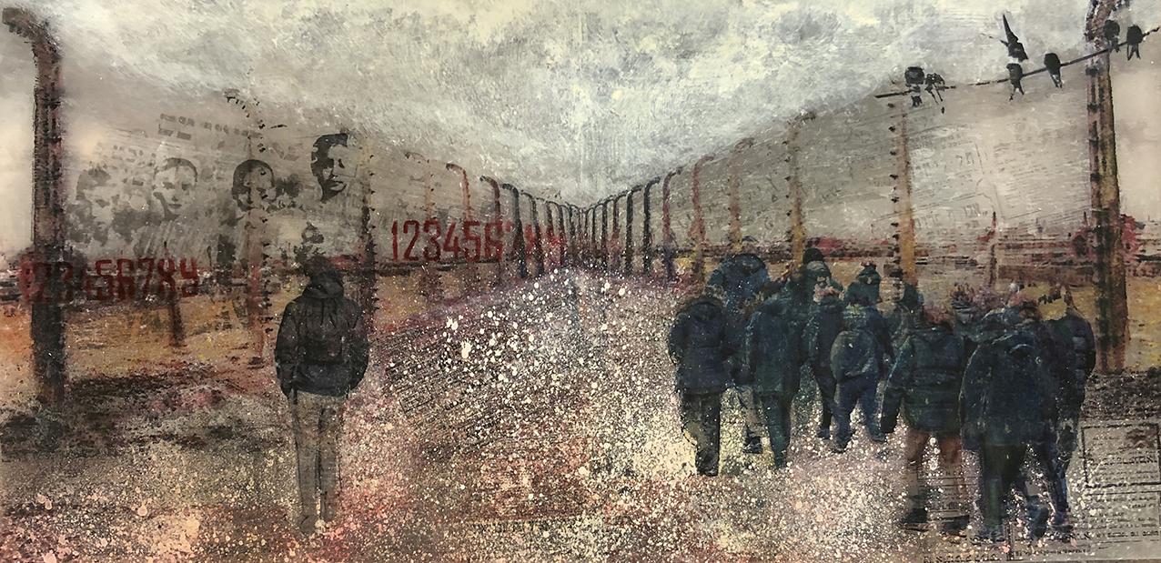 PORTEURS DE MEMOIRE. PLEXIGLASS. 2020-2021